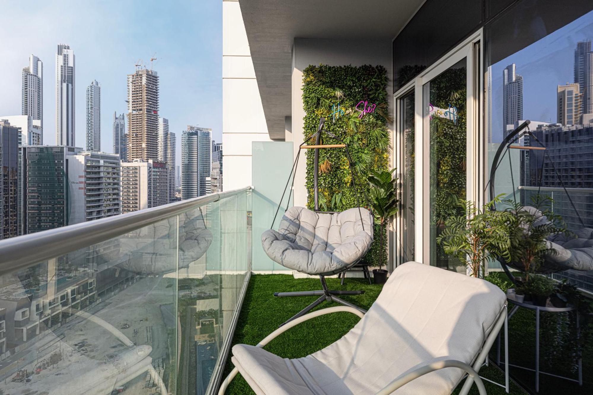 Burj Khalifa View 1 Bedroom With Balcony For Up To 4 Person
