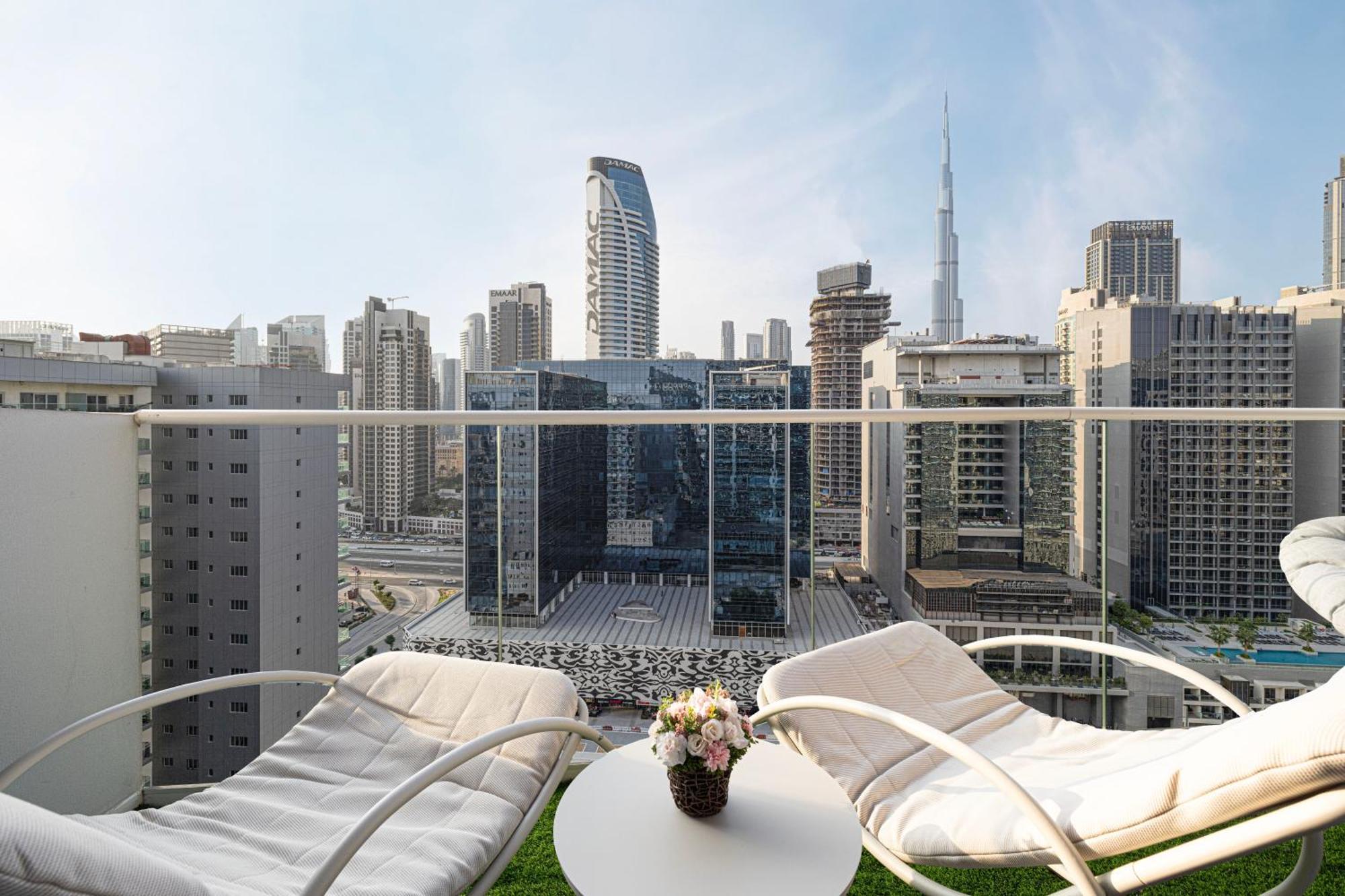 Burj Khalifa View 1 Bedroom With Balcony For Up To 4 Person Dubai